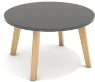 Ławy i stoliki kawowe - Wuteh Stolik okrągły niski Wuteh 5034 - miniaturka - grafika 1