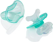 Gryzaki dla dzieci - BRUSH-BABY BRUSH-BABY - gryzak dla dzieci FrontEase Teether do zębów przednich od 3 miesiąca życia (1szt.) - kolor zielony - miniaturka - grafika 1
