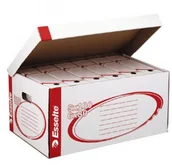 Pudła i kartony archiwizacyjne - Esselte Pudło archiwizacyjne duże otwierane od góry 128900 - miniaturka - grafika 1