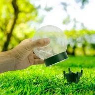 Lampy ogrodowe - Näve Oświetlenie dekoracyjne LED 5248203 ze szkła 3 szt - miniaturka - grafika 1