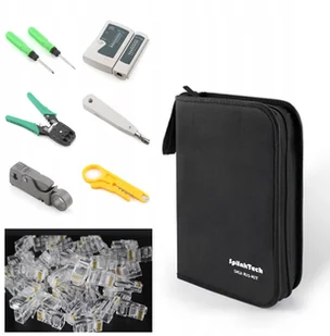 Zestaw Narzędzi Sieciowych RJ45 Tester Zaciskarka - Narzędzia sieciowe - miniaturka - grafika 5