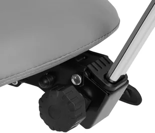 ACTIVESHOP Taboret Kosmetyczny 1004 Giovanni Szary 10003_141631 - Krzesła i taborety kosmetyczne - miniaturka - grafika 7