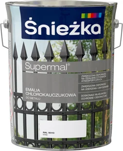 Śnieżka Emalia do metalu CHLOROKAUCZUKOWA SUPERMAL - Emalie - miniaturka - grafika 8