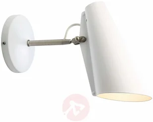 Northern Lighting Spot BIRDY w stylu retro, biały - Lampy ścienne - miniaturka - grafika 2