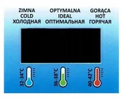 Wanienki dla dzieci - Tega Baby Termometr przyklejany do Wanienki Wanienka - miniaturka - grafika 1