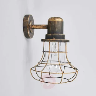 Lutec BIRD Lampa ścienna Brązowy, Złoty, 1-punktowy (1901 BG) - Lampy ogrodowe - miniaturka - grafika 4