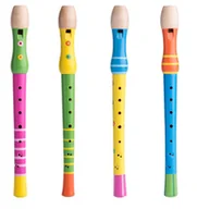Instrumenty muzyczne dla dzieci - woody Flet kolorowy - miniaturka - grafika 1