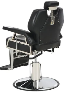 VidaXL Fotel barberski, czarny, 72x68x98 cm, sztuczna skóra 110167         VidaXL - Fotele fryzjerskie - miniaturka - grafika 4