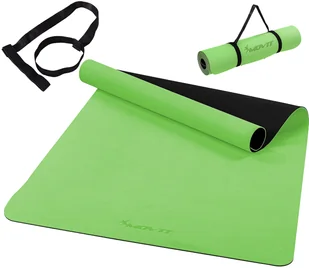 Movit JASNOZIELONA MATA TPE 190x100x0,6cm DO GIMNASTYKI - Maty do ćwiczeń - miniaturka - grafika 3