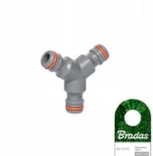 Inne akcesoria do nawadniania - Złącze węża ogorodowego rozdzielacz trójnik - miniaturka - grafika 1