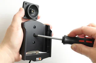 Brodit AB Uchwyt do Google Pixel 3 XL z wbudowanym kablem USB oraz ładowarką samochodową. 721089 - Uchwyty samochodowe do telefonów - miniaturka - grafika 5