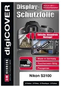 Osłony LCD do aparatów - digiCover folia ochronna na ekran LCD do Nikon Coolpix S3100 B2841 - miniaturka - grafika 1