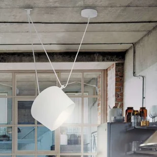 Rabalux LAMPA wisząca INDRA 2551 metalowa OPRAWA zwis biały 2551 - Lampy sufitowe - miniaturka - grafika 5