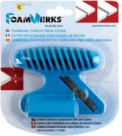 Akcesoria i części do maszyn do szycia - LOGAN Logan WC-6010 Werki piankowe narzędzie do cięcia, proste / ukośne - niebieskie WC-6010 - miniaturka - grafika 1