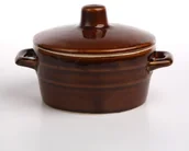 Naczynia żaroodporne - Altom GARNEK NA SMALEC 0,3L Z POKRYWKĄ 5906651046112 - miniaturka - grafika 1