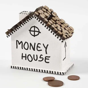 Creativ Company A S Skarbonka drewniana, Domek - Decoupage - miniaturka - grafika 7