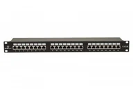 Pozostałe akcesoria sieciowe - ALANTEC A-LAN Patchpanel FTP 24 porty kat 5e pełny PK006 - miniaturka - grafika 1