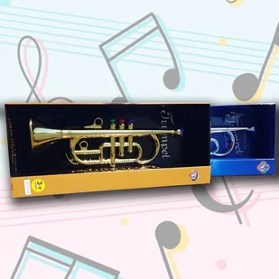 Pozostali Trąbka Do Nauki Gry 60014 - Instrumenty muzyczne dla dzieci - miniaturka - grafika 4