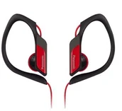Słuchawki - Panasonic RP-HS34E-R czerwone - miniaturka - grafika 1