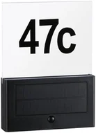 Lampy ogrodowe - Paulmann Neda solarne oświetlenie numeru domu LED - miniaturka - grafika 1