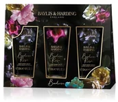 Zestawy kosmetyków damskich - Baylis & Harding Boudoire Rose zestaw Krem do rąk 3 x 50 ml - miniaturka - grafika 1