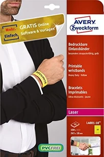 Avery Zweckform identyfikator avery 265x18 mm L4001-10 - Artykuły biurowe - miniaturka - grafika 2