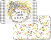 Obrusy i serwetki - Cala home DUŻA PODKŁADKA NA STÓŁ Cala Home - Kwiatowy Wianek - POLIPROPYLENOWA DWUSTRONNA C174-00096 - miniaturka - grafika 1