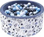 Suche baseny - Welox Suchy basen dla dzieci 90x40 z kulkami piłeczkami 7cm - Natura WL-B-AJ6 - miniaturka - grafika 1
