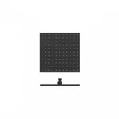 Deszczownice - Tres 13413830NM Deszczownica Mosiężna 300x300 mm CZARNY MAT - miniaturka - grafika 1