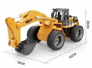 H-Toys Koparka 1:18 6CH 2.4GHz RTR HT/1530 - Zabawki zdalnie sterowane - miniaturka - grafika 4