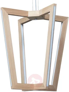 Spotlight Lampa wisząca LED Leif dąb olejowany 52 cm - Lampy sufitowe - miniaturka - grafika 2