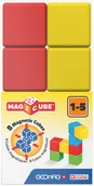 Układanki dla dzieci - Geomag Geomag Magicube Pre-School 8 GM147 - miniaturka - grafika 1
