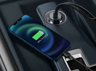 Baseus CCBT-A0G ładowarka Share Together z przedłużaczem 2x USB 2x USB-C 120W szary CCBT-A0G - Ładowarki samochodowe - miniaturka - grafika 10