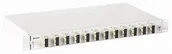 Pozostałe akcesoria sieciowe - Mirsan Przełącznica światłowodowa 1U 24xSC simplex LC duplex szara MR.FOB1U24SCS.02 - miniaturka - grafika 1