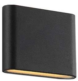 Azzardo Kinkiet LAMPA ścienna CREMONA S MAX-1015S-WH metalowa OPRAWA prostokątna LED 6W do łazienki IP54 biała - Lampy ścienne - miniaturka - grafika 2