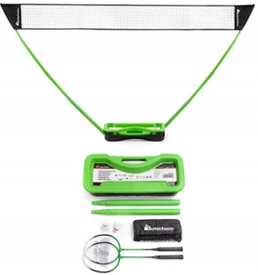 Stabilna Siatka + 2 Rakietki + 2 Lotki Zestaw Set - Zabawki i gry sportowe - miniaturka - grafika 2