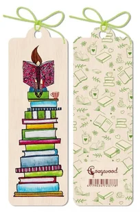 Zakładka drewniana Książki - Zakładki do książek - miniaturka - grafika 2