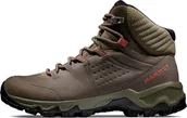 Buty trekkingowe damskie - Mammut Nova IV Mid GTX Shoes Women, brązowy/oliwkowy UK 6,5 | EU 40 2022 Trapery turystyczne 3030-04730-40227-1065 - miniaturka - grafika 1