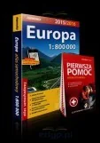 Atlasy i mapy - Europa Atlas Samochodowy 1:800 000 + Pierwsza pomoc - miniaturka - grafika 1