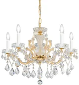 Lampy sufitowe - Kolarz Maria Louise żyrandol Crystal 5-punktowy - miniaturka - grafika 1