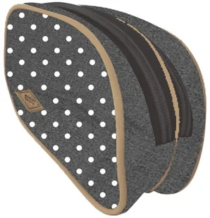 Beniamin Saszetka dwukomorowa kropki - Piórniki - miniaturka - grafika 2