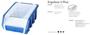 PATROL Group Ergobox plus 2 GROUP, 118 x 161 x 75 mm - Pozostałe wyposażenie warsztatu - miniaturka - grafika 5