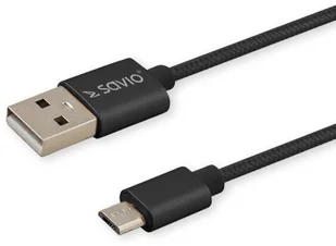 Savio Kabel USB USB typ C 2m - Kable USB - miniaturka - grafika 4