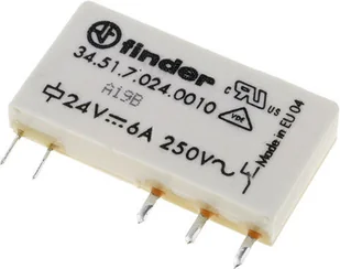 Finder Przekaźnik 1CO 6A 5V DC 34.51.7.005.0010 - Sterowniki i przekaźniki - miniaturka - grafika 2