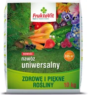 Nawozy ogrodnicze - Fruktovit Plus Nawóz granulowany uniwersalny worek 10 kg - miniaturka - grafika 1