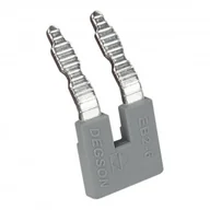 Kostki, złączki, wtyczki - DEGSON Mostek wtykowy grzebieniowy 2-torowy do złączek szynowych PC4 5897 EB2-6-11-00A(H) - miniaturka - grafika 1