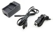 Akcesoria do kamer sportowych - Massa Ładowarka Samochodowa Sieciowa Na Dwa Akumulatory Do Sjcam Sj4000 Sj5000 Sj6000 Sj7000 SB2985 - miniaturka - grafika 1