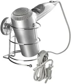 Wieszaki łazienkowe - Wenko Uchwyt na suszarkę do włosów Milazzo Vacuum-Loc, 14x14x14 cm - miniaturka - grafika 1