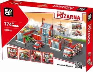 Blocki Straż Pożarna Komenda Straży Pożarnej KB8051 - Klocki - miniaturka - grafika 4