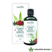 Olejki i świece do masażu - Konopno- malinowy olejek do masażu - miniaturka - grafika 1